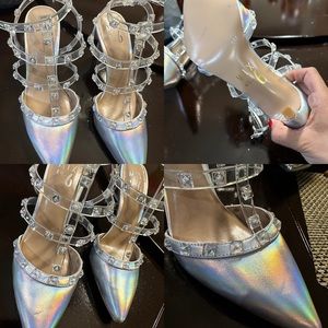 Monochrome DSW heels